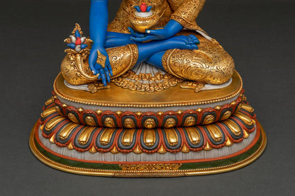 Medicine Buddha Statue | Blue Buddha of Healing & Medicine