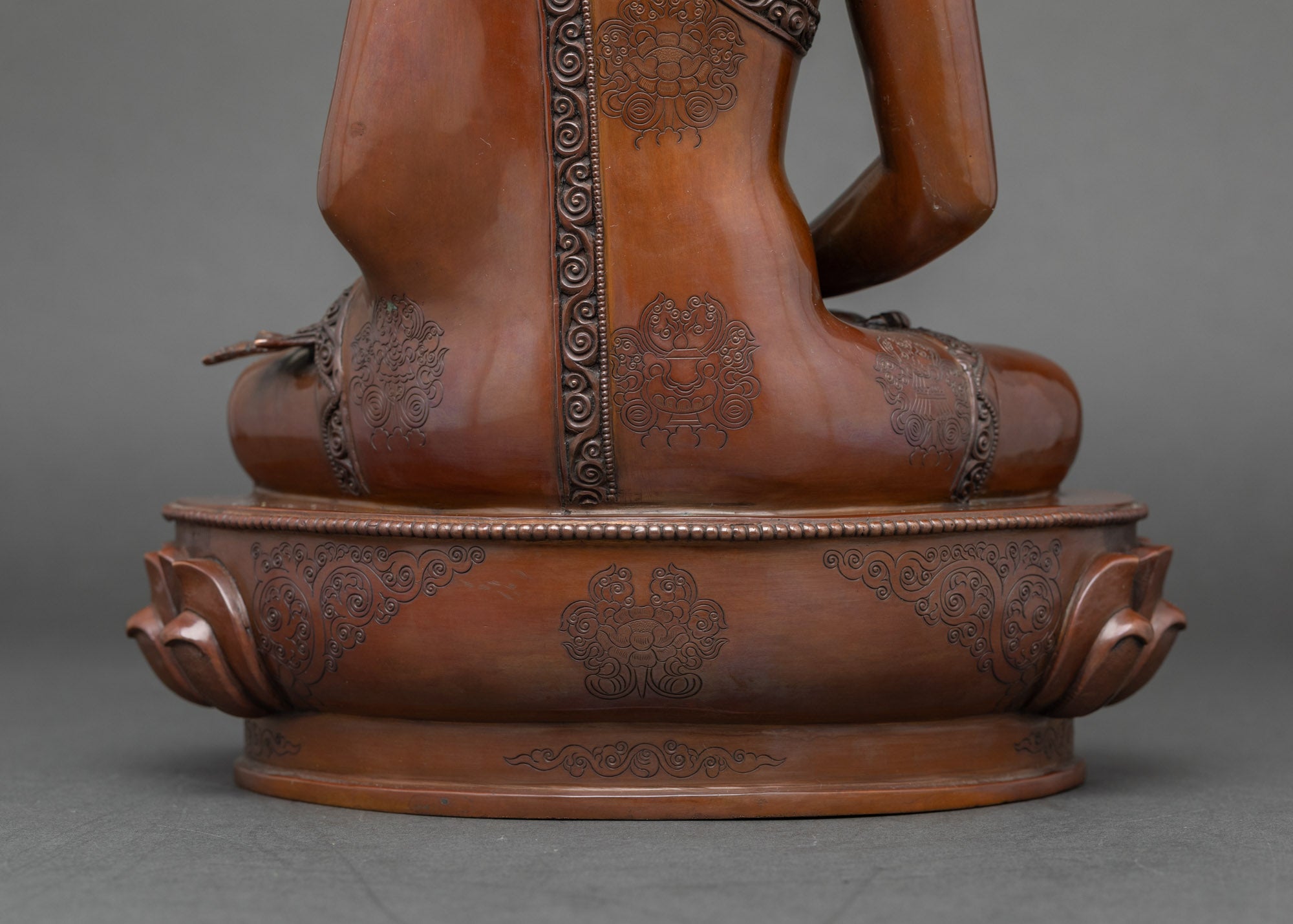Amitabha Buddha Figurine | Nepalese Gold-Gilded Meditation Idol
