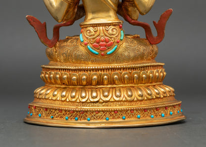 Buddhist Chenrezig Statue for Meditation and Spiritual Decor