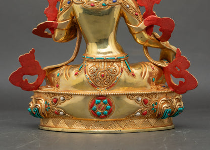 Green Tara Statue | Symbol of Swift Protection & Enlightened Action