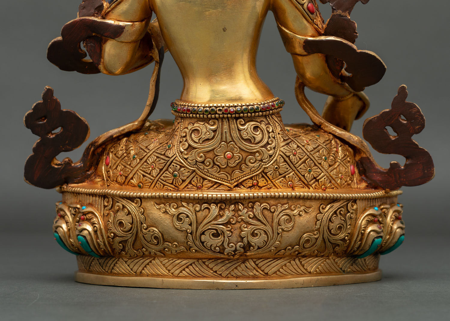Handmade Drolma Karmo Sculpture | Enlightened Mother Tara Statue