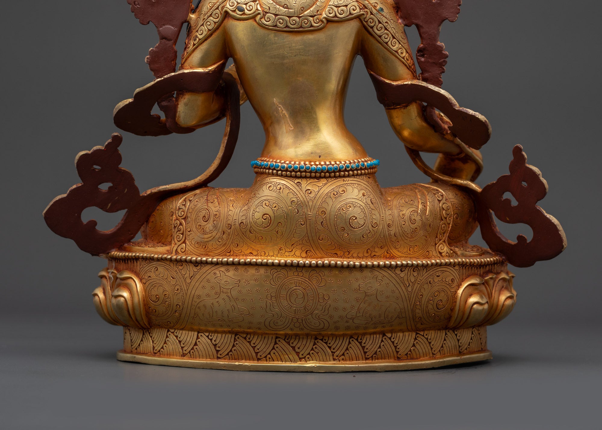 Authentic Green Tara Statue | Peaceful Buddhist Spiritual Decor & Gift