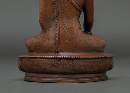 Nepalese Shakyamuni Buddha Statue | Sacred Buddhist Sculpture
