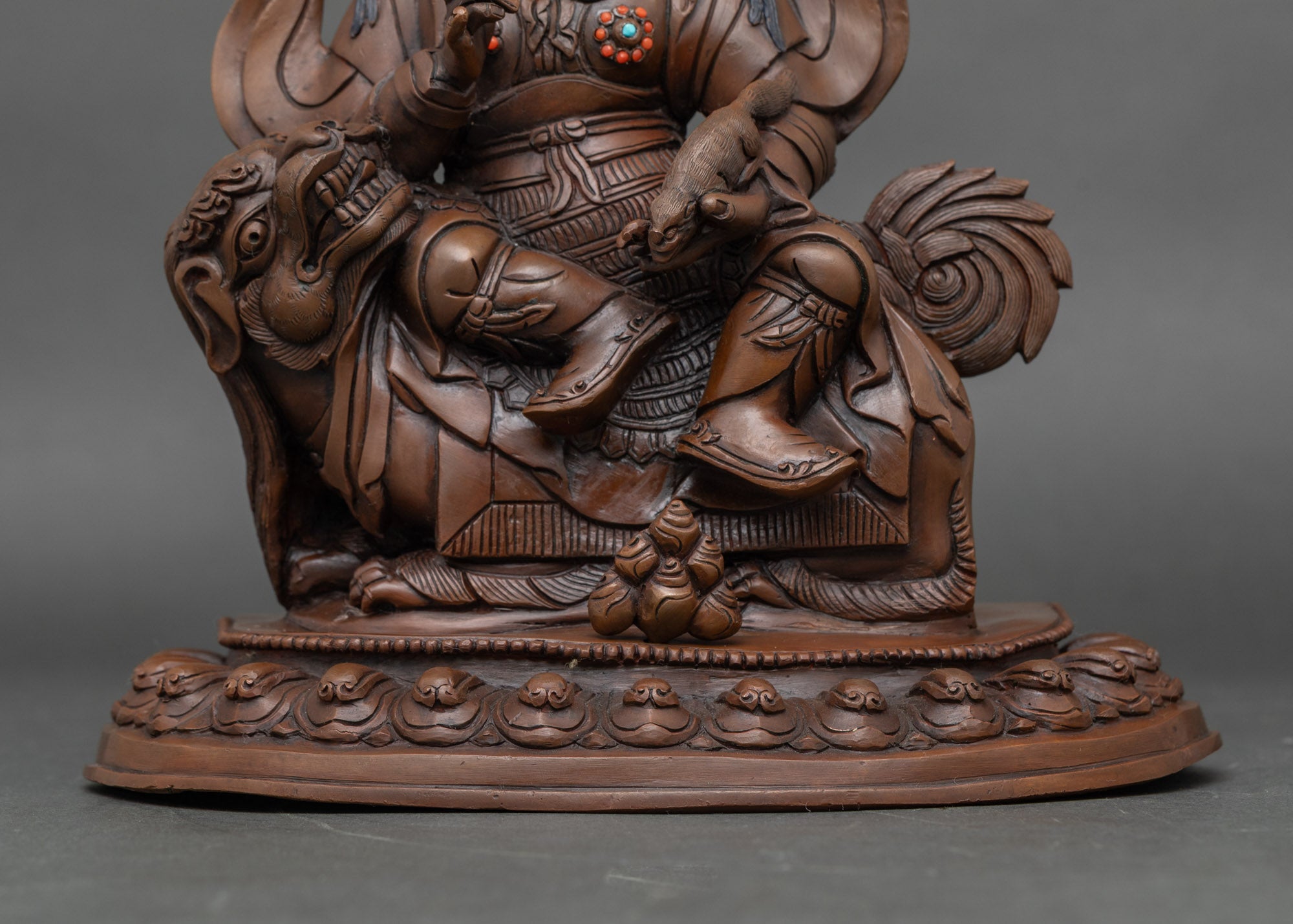 Tibetan Namtoshe Statue- Protector of Dharma and Riches