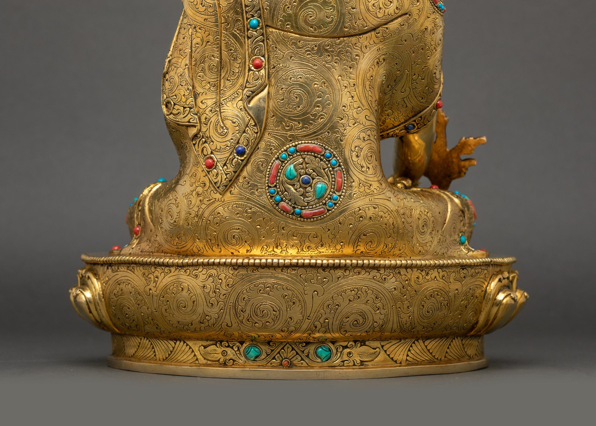 Three Buddha Statue Collection | Traditional Nepalese Buddhist Art
