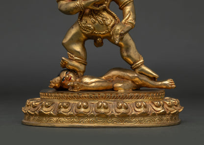 Black Dzambhala Statue