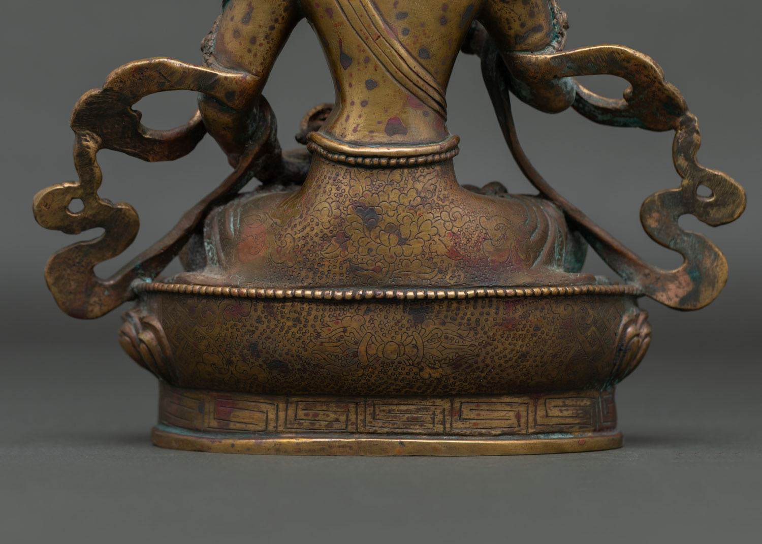 Oxidized Vajrasattva Statue | Embodiment of Karma Purification