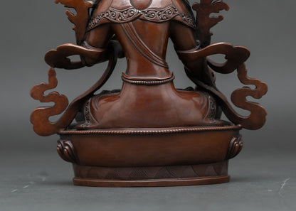 Three Long Life Deities Sculpture – Traditional Himalayan Art Set