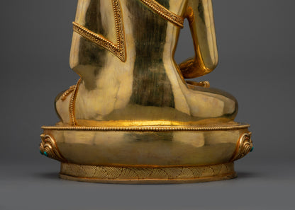 Exquisitely Crafted Amida Nyorai Sculpture | Enlightening Buddha Statue