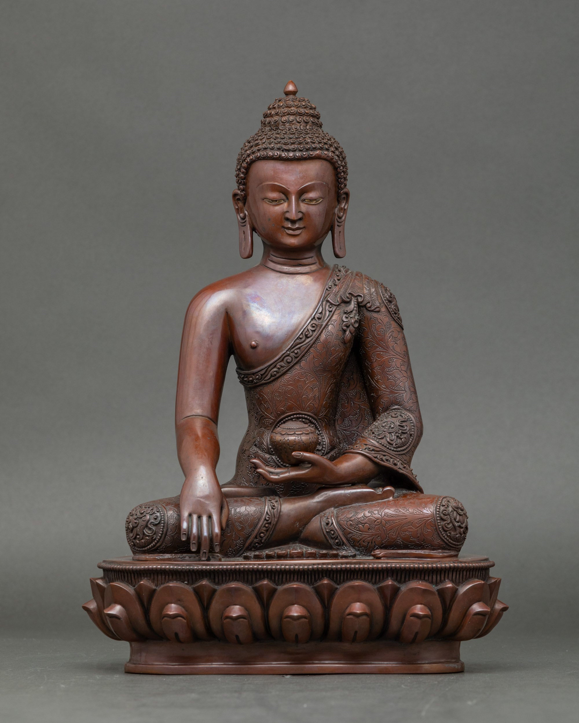 Five Dhyani Buddha Statue Set for Meditation and  Spiritual Practice
