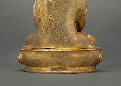 Shakyamuni Buddha Statue | Himalayan Lost Wax Buddhist Art