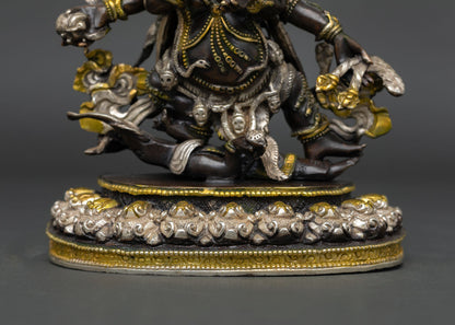 Six Arm Mahakala Statue