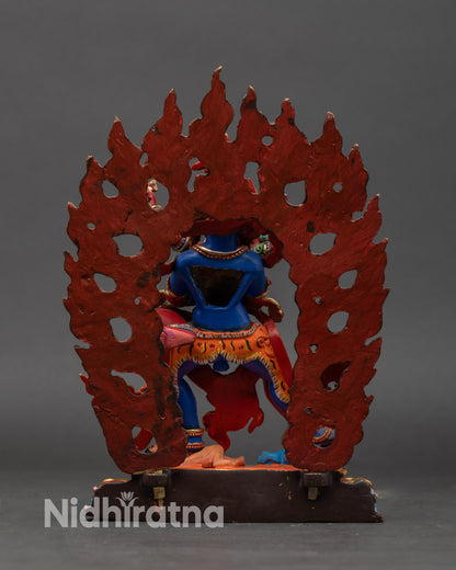 Tibetan Chakrasamvara Statue | Meditation & Altar Sacred Sculpture