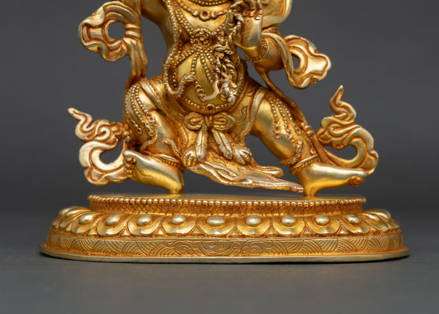 Handcrafted Vajrapani Statue | Buddhist Vajra Holder Sculpture