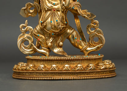 Vajrapani Bodhisattva Statue | Tibetan Buddhist Protector