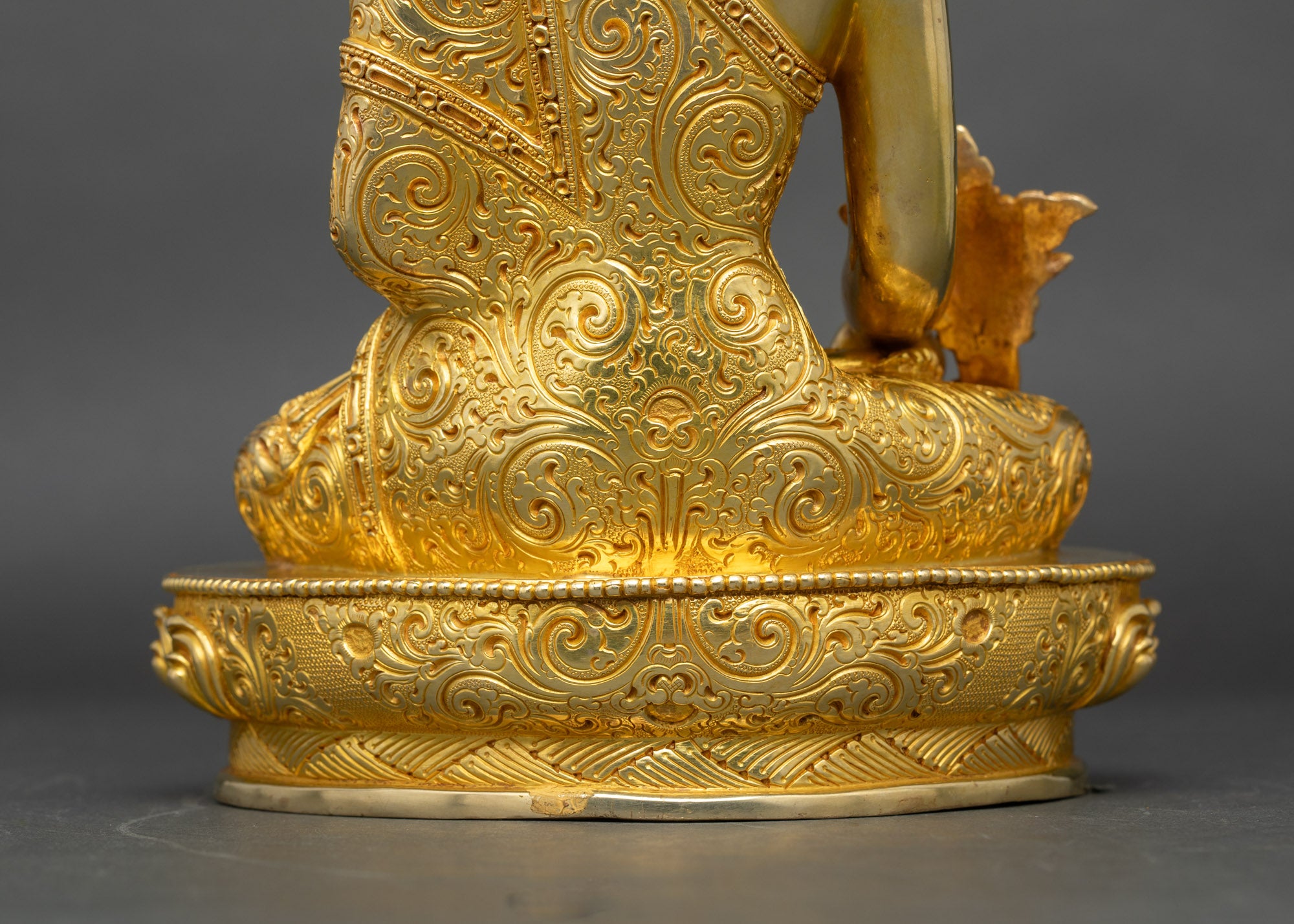 King of Medicine Bhaisajyaguru Statue | Nepalese Sculpture for Healing