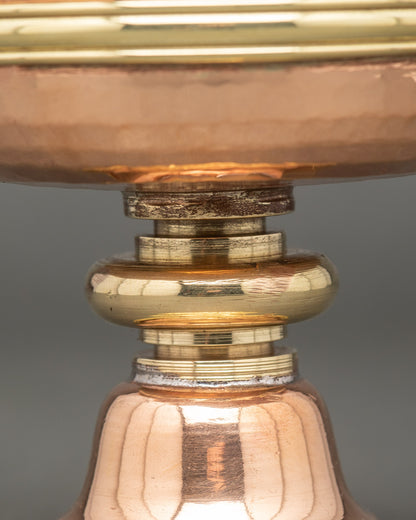Small Tibetan Butter Lamp Set for Daily Ritual use
