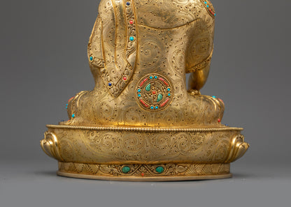 Shakyamuni Buddha Statue | Handcrafted Nepalese Figurine