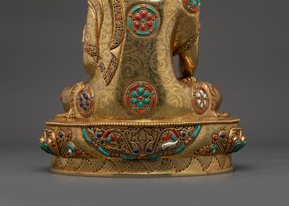 Shakyamuni Buddha Statue for Spiritual Practice | Buddhist Artwork
