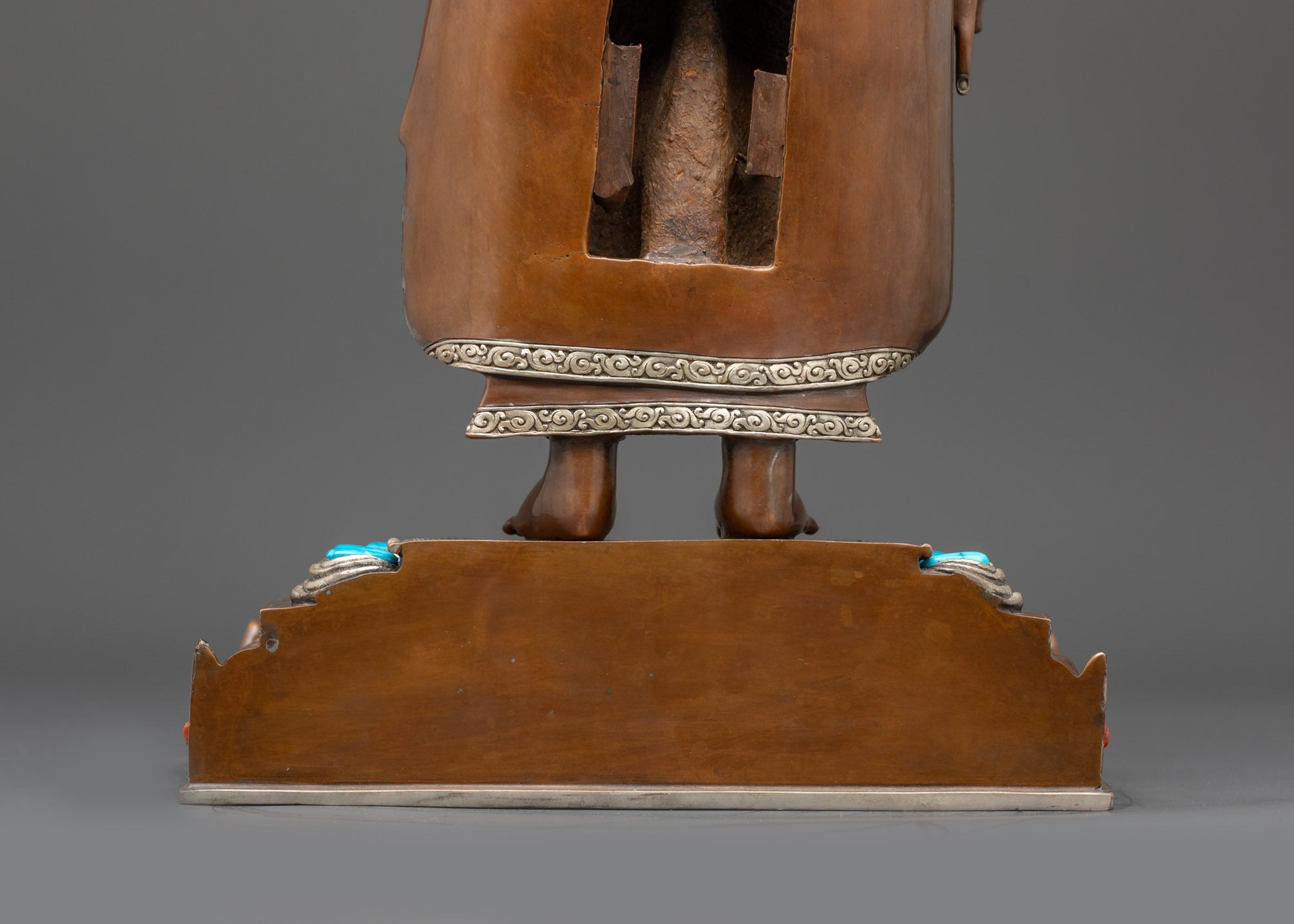 Oxidized Dipankara Buddha Statue | Ancient Enlightenment Sculpture