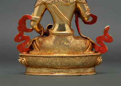 Vajrasattva Statue | Traditional Hand-Carved Buddhist Art