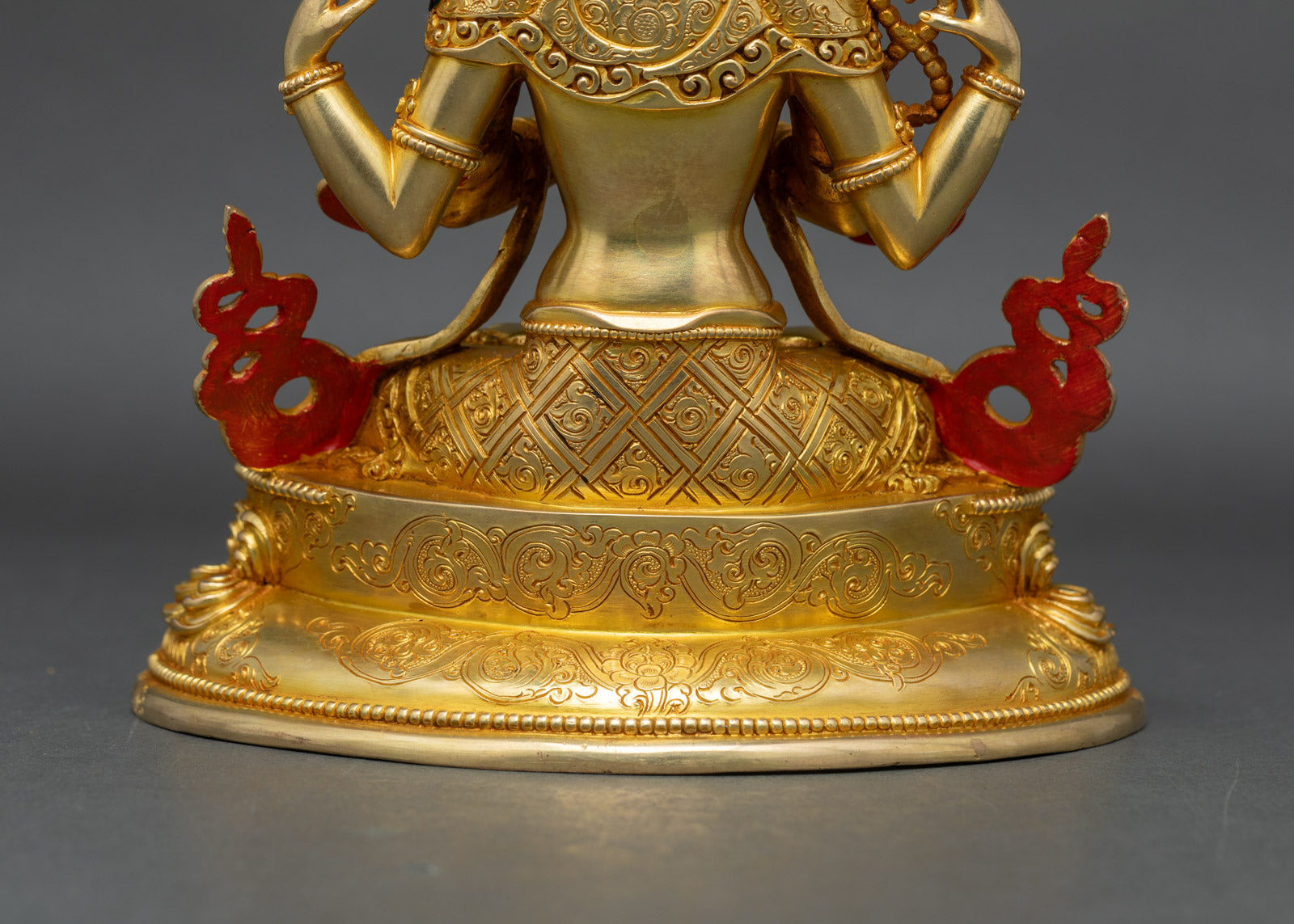 Handcrafted Buddhist Chenrezig Statue for Spiritual Guidance