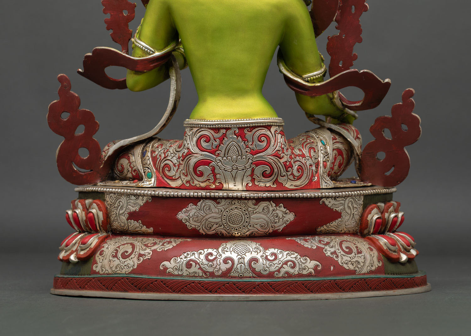 Elegant Green Tara Statue –  Buddhist Deity of Swift Protection