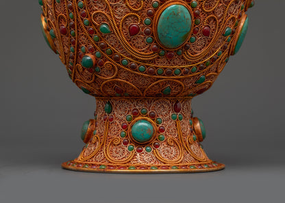 Classic Copper Karuwa | Handmade Nepalese Ritual Pitcher Nepal