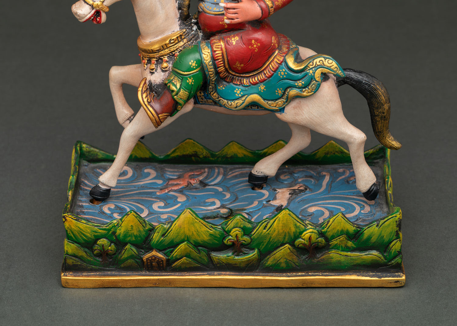 King Gesar Statue