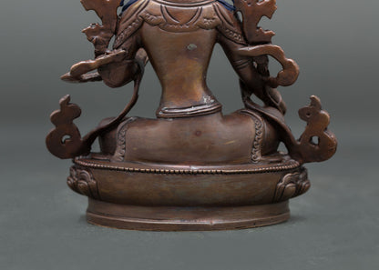 Green Tara Sculpture | Authentic Himalayan Buddhist Artwork