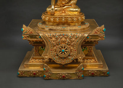 Jowo Rinpoche with Throne