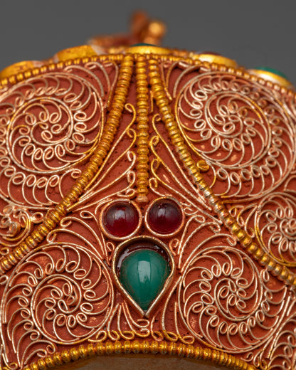 Himalayan Copper Gulpa Rice Pot | Authentic Nepalese Copper Artifact