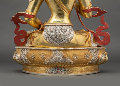 Vajrasattva Statue | Traditional Lost-Wax Nepalese Sculpture
