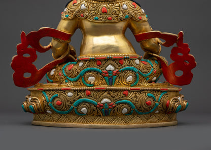 Dzambhala Statue for Blessings | Enhance Prosperity and Spiritual Luck