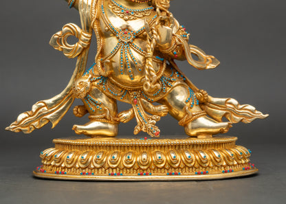 Vajrapani Statue | Powerful Bodhisattva of Strength from Nepal