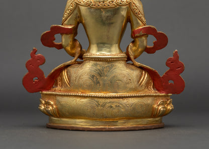 Infinite Life Amitayus Statue | Buddhist Devotional Art