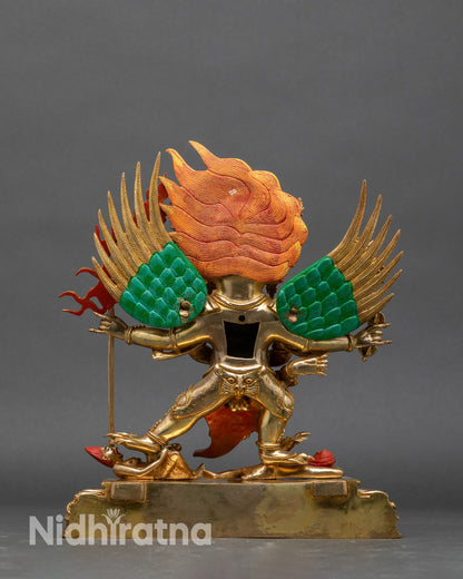 Vajrakilaya Yab-Yum Statue for Protection & Removal of Obstacles