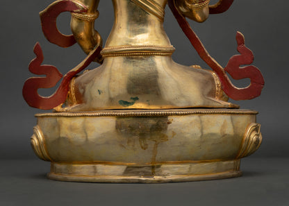 Vajrasattva Statue | Traditional Newari Craftsmanship