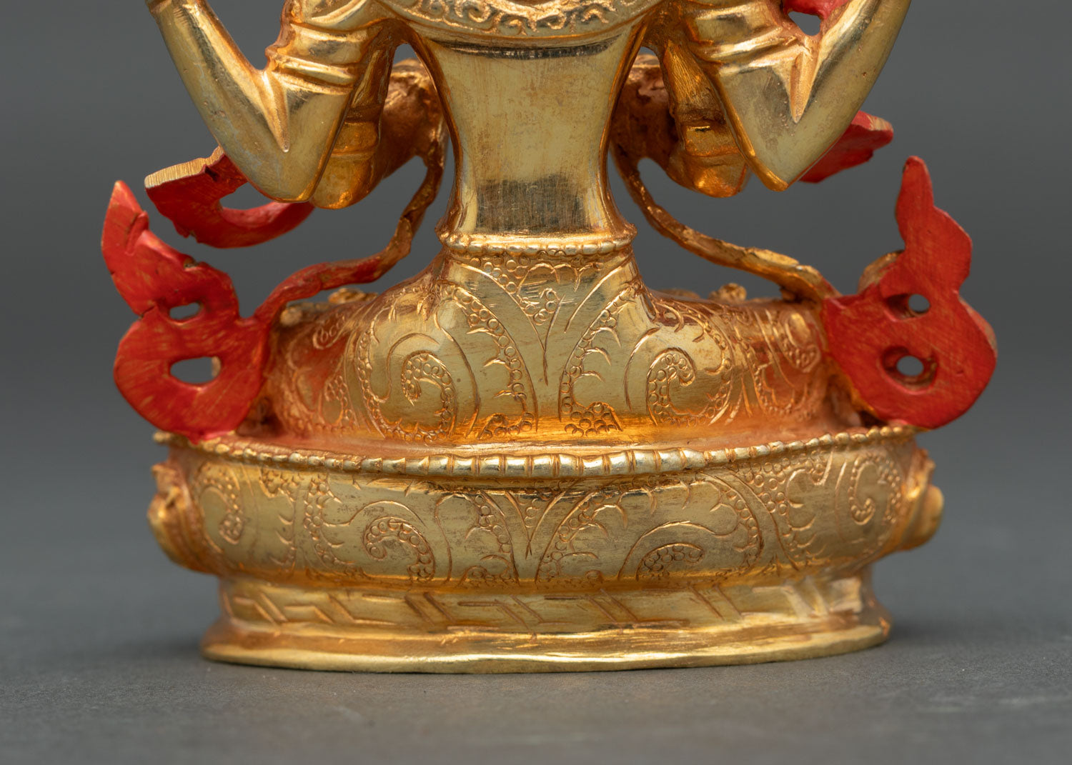 Avalokiteshvara Copper Sculpture | Compassionate Deity Statue
