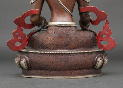 Handcrafted Mitrugpa Statue | Nepalese Guardian Deity Art for Meditation