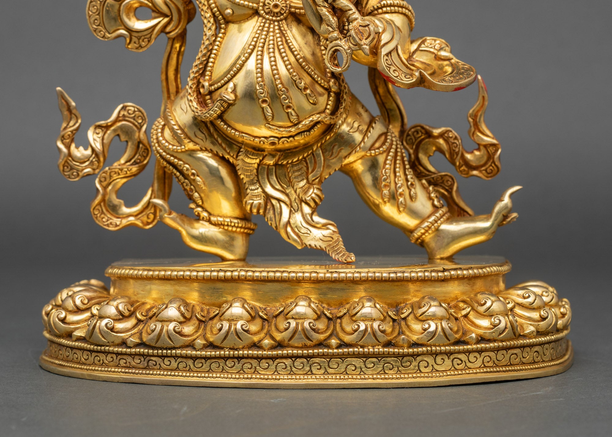 Premium Wrathful Vajrapani Statue | Tibetan Buddhist Deity of Thunder