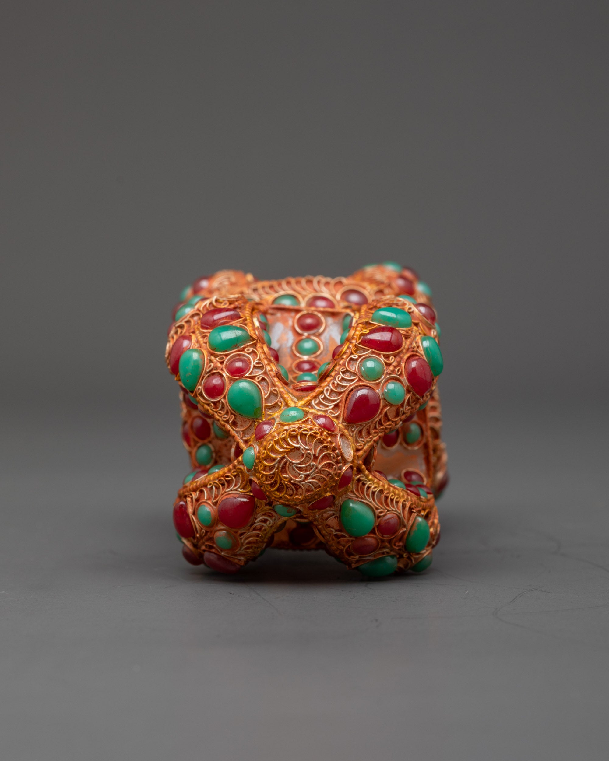 3" Handcrafted Tibetan Dorje | Nepalese Vajra for Spiritual Rituals