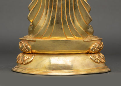 Tsokye Dorje Statue | Authentic Nepalese Buddhist Lost-Wax Copper Art