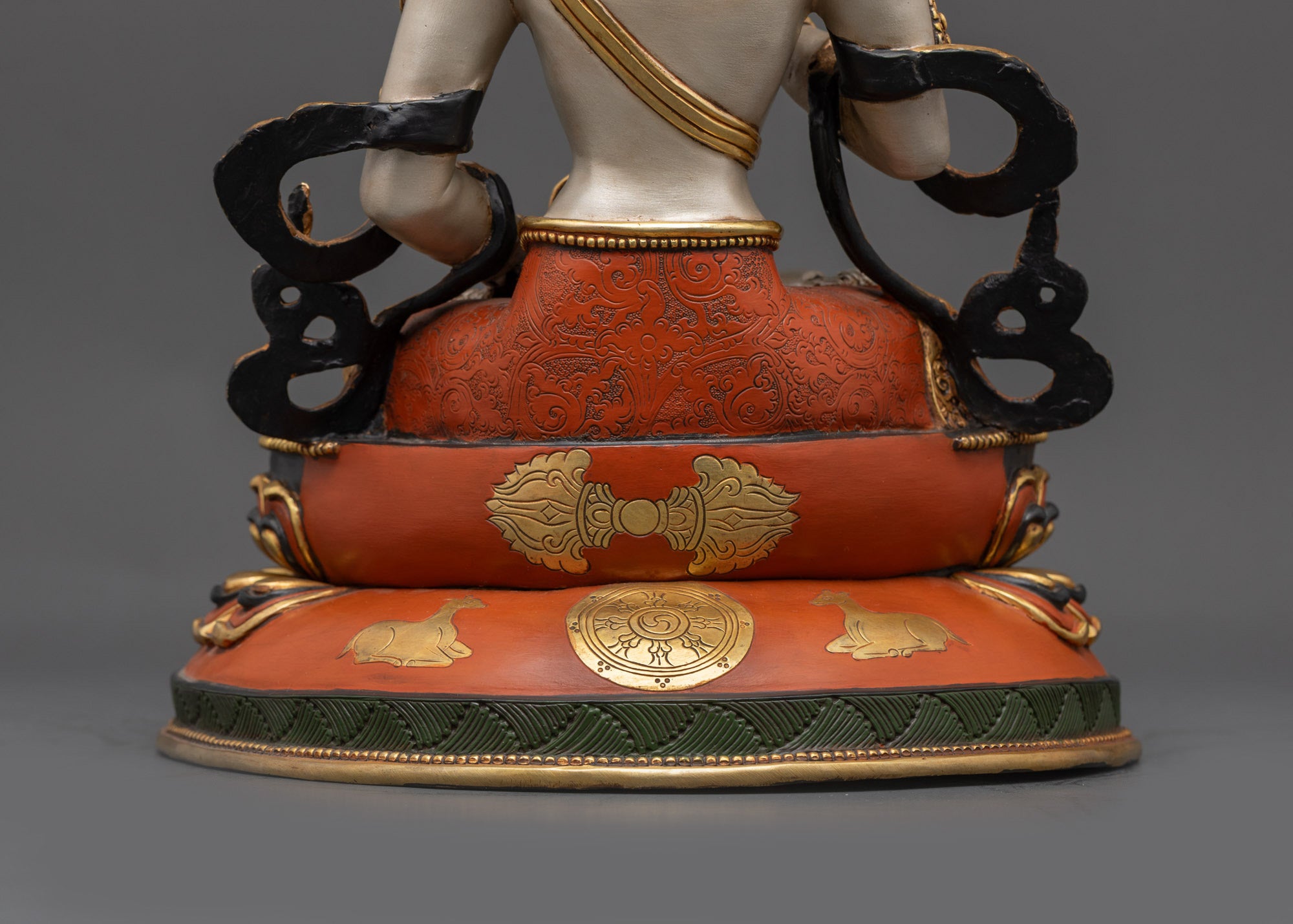 Artisan-Crafted Buddhist Dorje Sempa Statue | Vajrasattva Sculpture