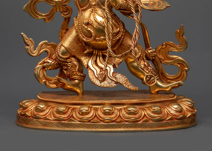 Buddhist Vajrapani Chana Dorje Statue | The Thunderbolt Bearer Statue