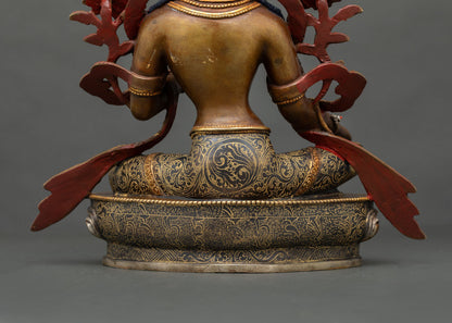 Green Tara Statue – Female Bodhisattva of Compassion