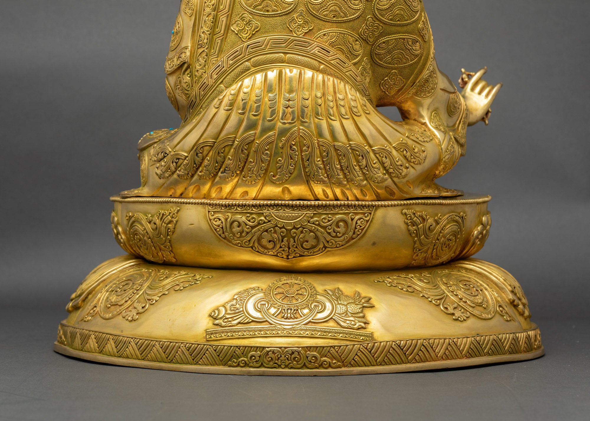 Handcrafted Guru Rinpoche Statue | Buddhist Meditation Decor