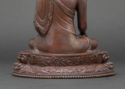 Shakyamuni Buddha Statue | Handmade Nepalese Meditation Sculpture