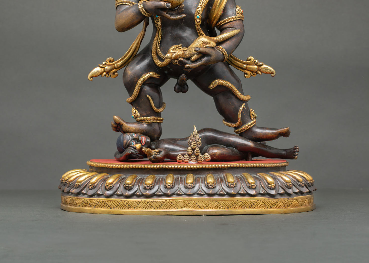 Black Dzambhala – Buddhist Sculpture for Spiritual Decor