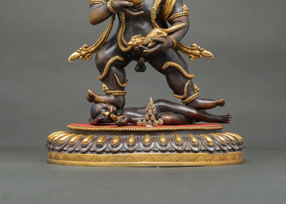 Black Dzambhala – Buddhist Sculpture for Spiritual Decor